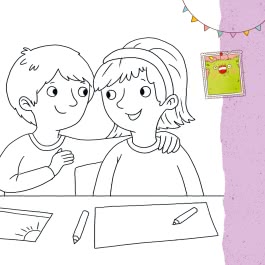 Das kleine WIR: Mein großes Malbuch