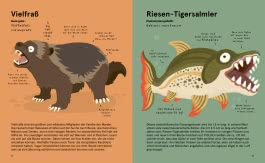 Innenansicht von „Das Lexikon gruseliger Tiere“