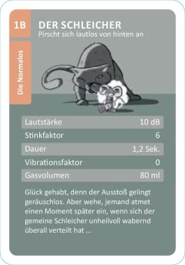 Innenansicht von „Das ultimative Furz-Quartett“