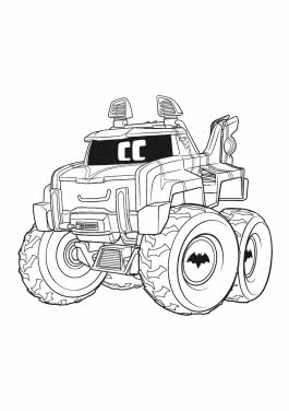 DC Batwheels: Cooler Malblock