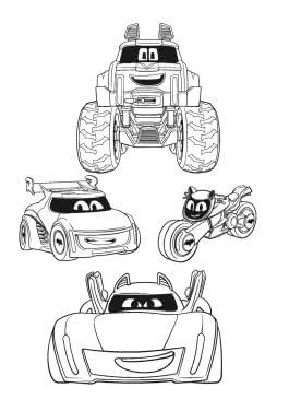 DC Batwheels: Cooler Malblock