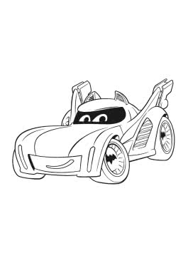 DC Batwheels: Cooler Malblock