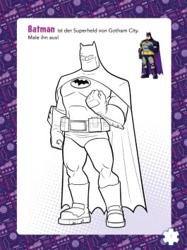 DC Batwheels: Mal- und Rätselabenteuer