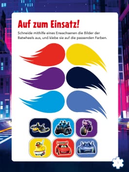 DC Batwheels: Mal- und Rätselabenteuer