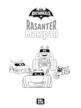 DC Batwheels: Rasanter Malspaß