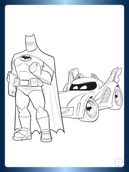 DC Batwheels: Stickerabenteuer in Gotham City