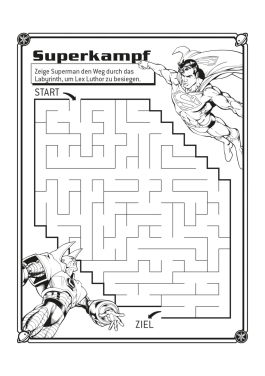 DC Superman: Superstarker Malblock