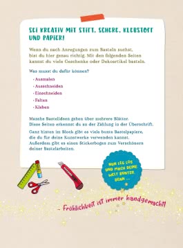 Dein Mädchen-Bastelblock
