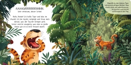 Innenansicht von „Der achtsame Tiger 1: Der achtsame Tiger (Pappbilderbuchausgabe)“