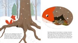 Der Fuchs entdeckt den Winter
