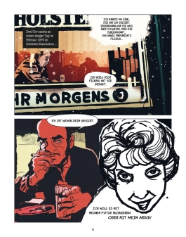 Innenansicht von „Der goldene Handschuh - Der Comic“