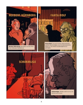 Innenansicht von „Der goldene Handschuh - Der Comic“