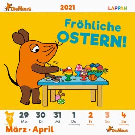 Der Kalender mit der Maus - Postkartenkalender 2021