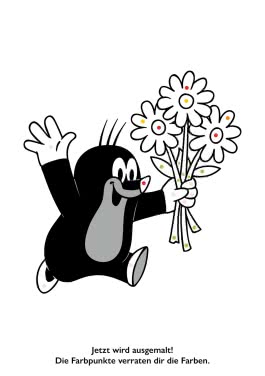 Der kleine Maulwurf: Mein bunter Spiel- und Spaß-Block