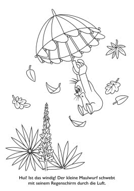 Innenansicht von „Der kleine Maulwurf: Mein farbenfroher Malspaß“