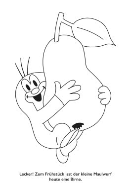 Innenansicht von „Der kleine Maulwurf: Mein farbenfroher Malspaß“