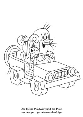 Innenansicht von „Der kleine Maulwurf: Mein farbenfroher Malspaß“