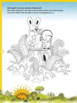 Der kleine Maulwurf: Mein fröhliches Rätselbuch