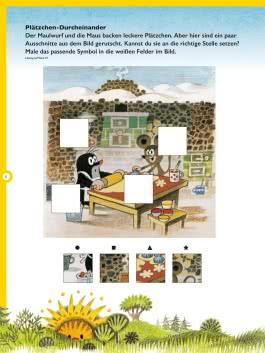 Der kleine Maulwurf: Mein fröhliches Rätselbuch
