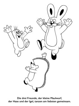 Der kleine Maulwurf: Mein Malbuch-Spaß