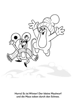 Der kleine Maulwurf: Mein Malbuch-Spaß