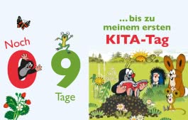 Innenansicht von „Der kleine Maulwurf Countdown für die Kita“