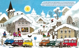 Innenansicht von „Der kleine Maulwurf feiert Weihnachten“
