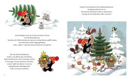 Innenansicht von „Der kleine Maulwurf feiert Weihnachten“