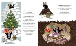 Innenansicht von „Der kleine Maulwurf feiert Weihnachten“