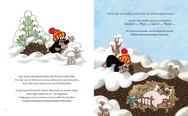 Innenansicht von „Der kleine Maulwurf feiert Weihnachten“