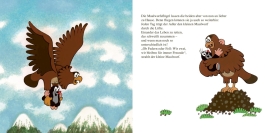Innenansicht von „Der kleine Maulwurf und der Adler“