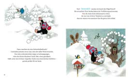 Innenansicht von „Der kleine Maulwurf und der Schneemann“