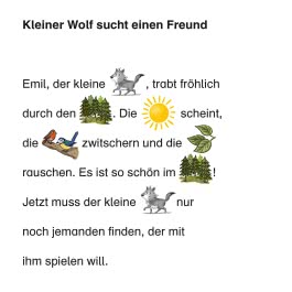 Maxi Pixi 470: Der kleine Wolf findet einen Freund