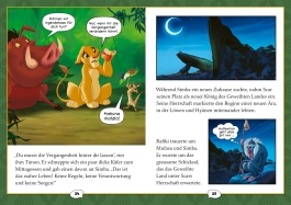Innenansicht von „Der König der Löwen - Die Filmgeschichte mit Comics“