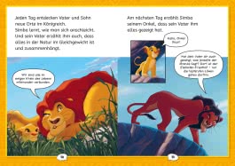 Innenansicht von „Der König der Löwen - Die Filmgeschichte mit Comics“