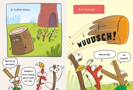 Innenansicht von „Die Baum-Bande: Astreine Freunde auf dem Holzweg“