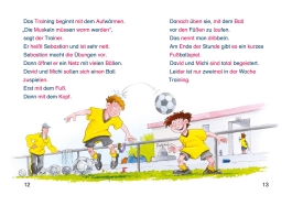LESEMAUS zum Lesenlernen Sammelbände: Die besten Fußball-Silbengeschichten zum Lesenlernen