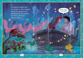 Innenansicht von „Die Filmgeschichte mit Comics: Arielle - Mit Lesezeichen“