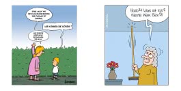 Die lieben Nachbarn - Ein Trostbuch: Cartoons zum Thema Nachbarn