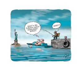 Die Luft ist rein, pack die Fischbrötchen aus!