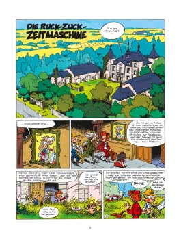 Spirou und Fantasio 34: Die Ruck-Zuck-Zeitmaschine