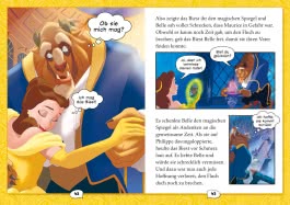 Innenansicht von „Die Schöne und das Biest  - Die Filmgeschichte mit Comics“