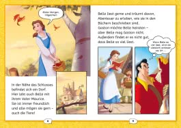 Innenansicht von „Die Schöne und das Biest  - Die Filmgeschichte mit Comics“
