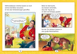 Innenansicht von „Die Schöne und das Biest  - Die Filmgeschichte mit Comics“