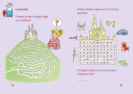 LESEMAUS zum Lesenlernen Sammelbände: Die schönsten Prinzessinnen-Silben-Geschichten