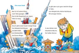 Innenansicht von „Die Tokio-Detektive: Yoshi und Ben ermitteln“