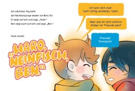 Innenansicht von „Die Tokio-Detektive: Yoshi und Ben ermitteln“