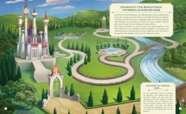 Innenansicht von „Die zauberhafte Welt der Disney-Prinzessinnen - Entdecke, wie die Prinzessinnen leben (Schlösser, Gärten etc.)“