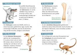 Innenansicht von „Dinosaurier. 100 erstaunliche Tatsachen“