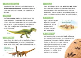 Innenansicht von „Dinosaurier. 100 erstaunliche Tatsachen“